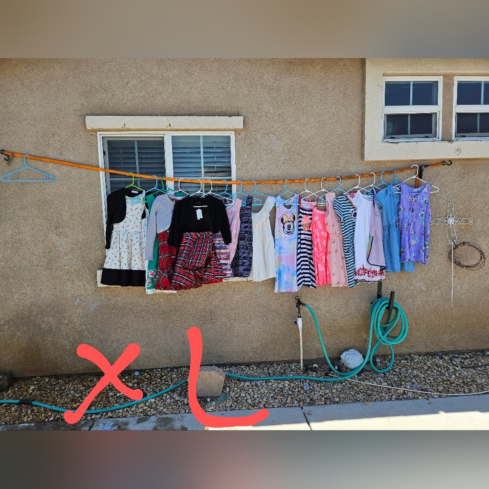 These are all XL dresses and romper